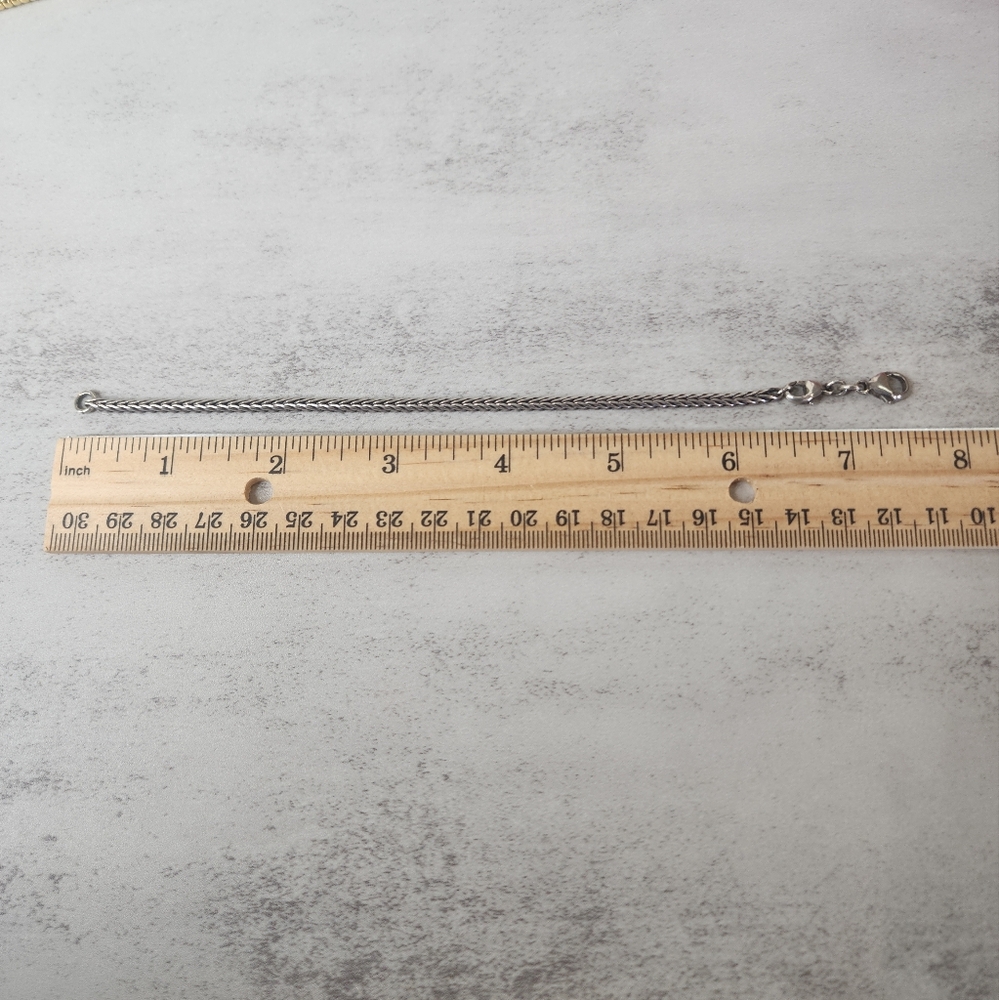 Trollbeads Sterling Silver Bracelet with Basic Clasp - Picture 9 of 9